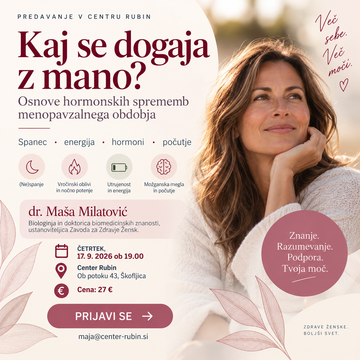 Predavanje Menopavzalno obdobje 17Sep26